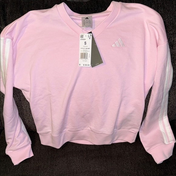 adidas Sweaters - Adidas Women's Pink Sweater new with tag